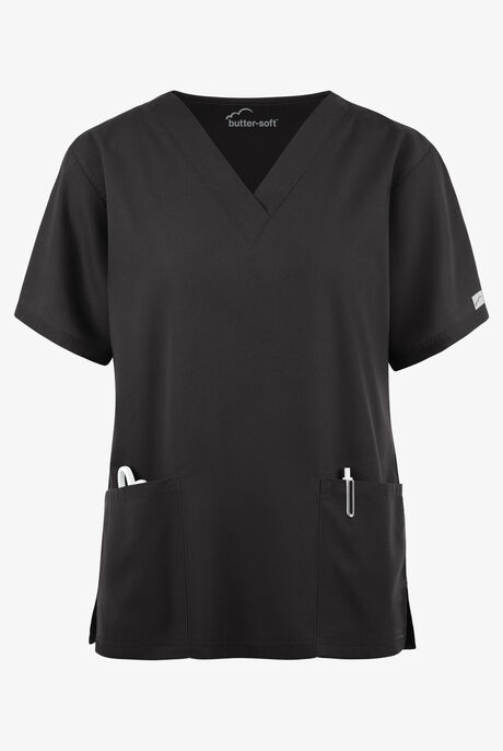 Butter-Soft Core Women's 2-Pocket V-Neck Scrub Top