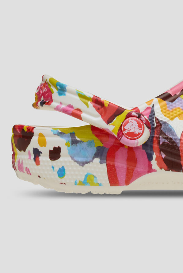 Zuecos Crocs™ Classic Floral Painted para mujer - null - 4