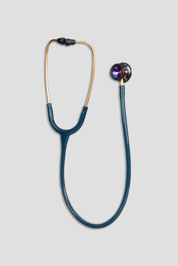 3M™ Littmann® Classic II™ Pediatric Rainbow Finish Caribbean Blue Tube Stethoscope - Caribbean Blue - 1
