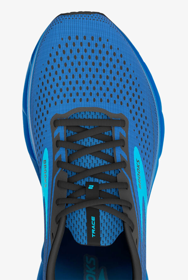 Zapatillas deportivas de enfermería Brooks Trace 2  Blue/Malibu Blue/Black con cordones para hombre - Blue - 2