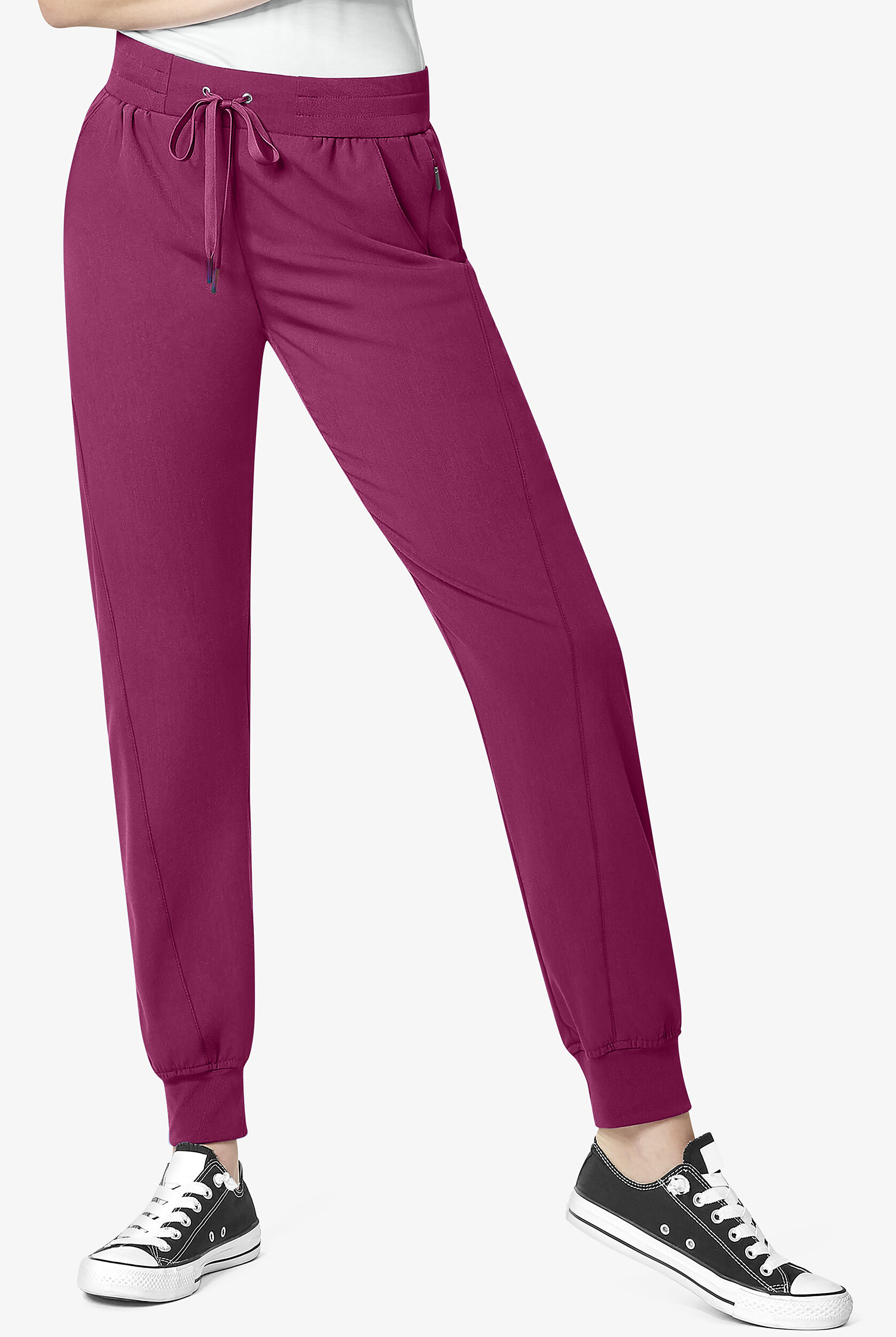 Pantalón médico WoderWink Aero tipo cargo jogger con cintura estilo yoga,  Pantalones Médicos tipo Cargo