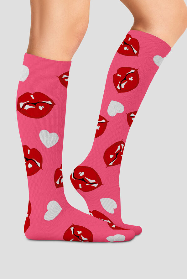 Calcetines de compresión Cherokee Kiss Me para mujer - 10-15 mmHg - null - 1