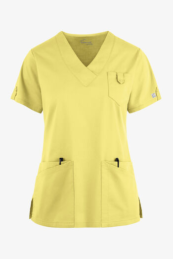 Butter-Soft STRETCH Women's 6-Pocket V-Neck Scrub Top