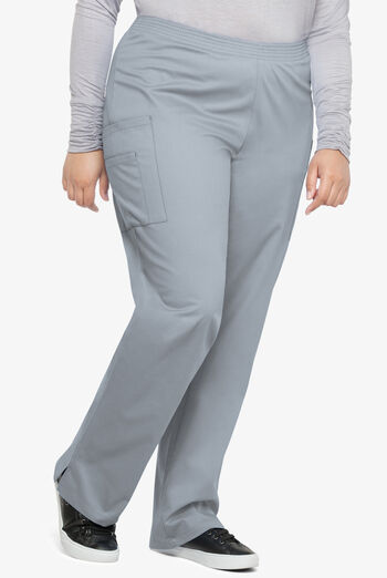 Butter-Soft STRETCH Women's 3-Pocket Plus Size Pull On Scrub Pants