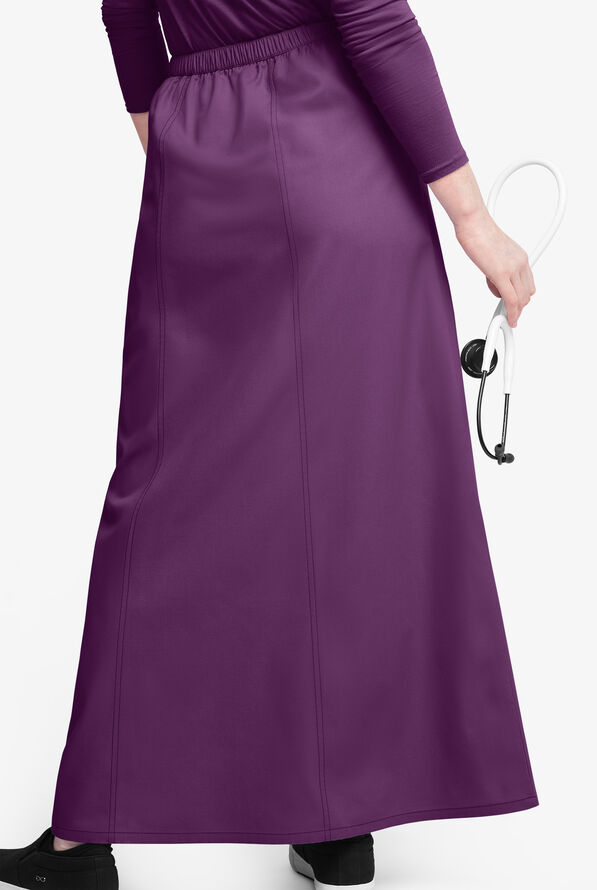 Butter-Soft Originals Women's 4-Pocket Gored Ankle-length Skirt - Eggplant - 3