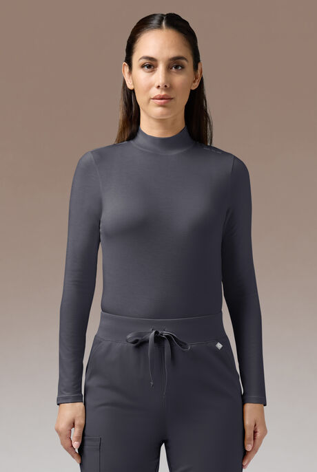 Hypothesis Inner K Women's STRETCH Long Sleeve Mock Neck Knit Underscrub