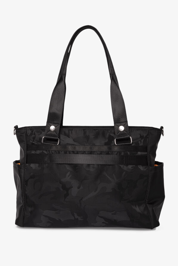 koi Camo Set Go Black Nylon Exterior Tote Bag - null - 2