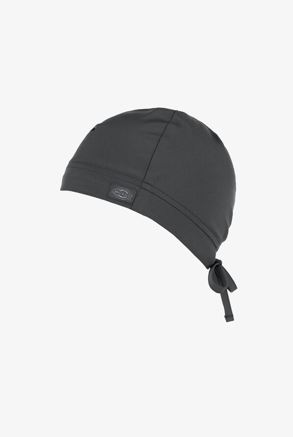Dickies EDS Essentials Unisex STRETCH Inner Terrycloth Scrub Hat - Pewter - 1