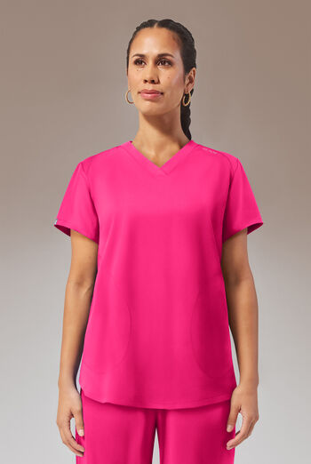 Hypothesis Beta V-Shell Women's 2-Pocket Relaxed Fit Tunic Scrub Top
