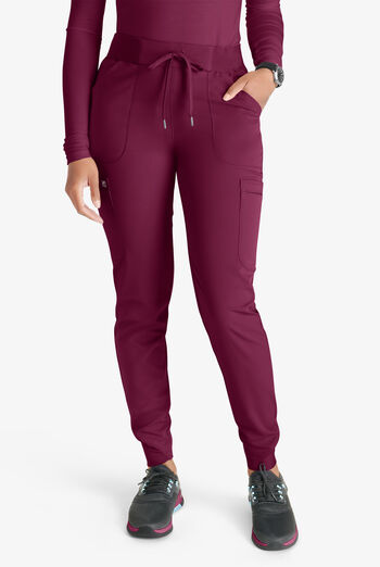 Pantal&oacute;n m&eacute;dico Cherokee Atmos STRETCH Coolmax estilo cargo jogger con cord&oacute;n y 4 bolsillos para mujer