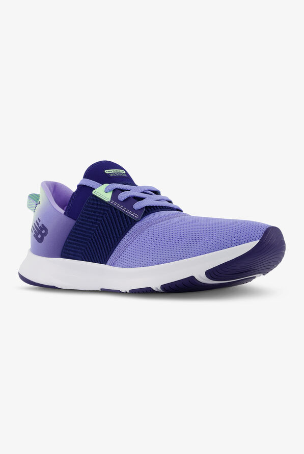 New Balance Women's DynaSoft Nergize v3 Purple/Navy Athletic Lace Up Nursing Shoes - null - 4