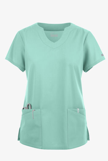 Butter-Soft Originals Women's 6-Pocket Scallop Neck Scrub Top