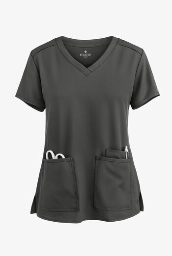 Med Couture Insight Women's 3-Pocket V-Neck Scrub Top
