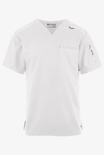 Grey's Anatomy by Barco Spandex STRETCH Murphy Men's 2-Pocket V-Neck Scrub Top