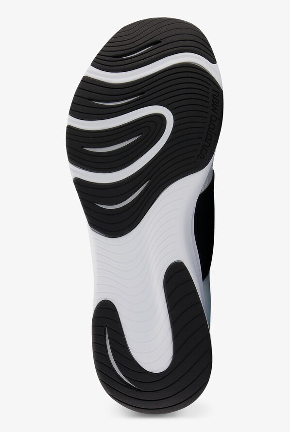 New Balance Women's DynaSoft Nergize v3 White/Black Athletic Lace Up Nursing Shoes - null - 6