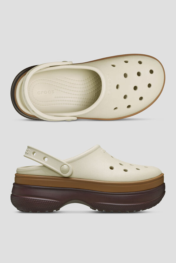 Crocs&trade; Women's Mocha Classic Stacked Clog - null - 1