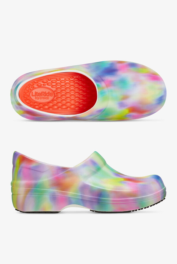 Crocs Women's Neria Pro II Graphic Tie-Dye Clogs - null - 1