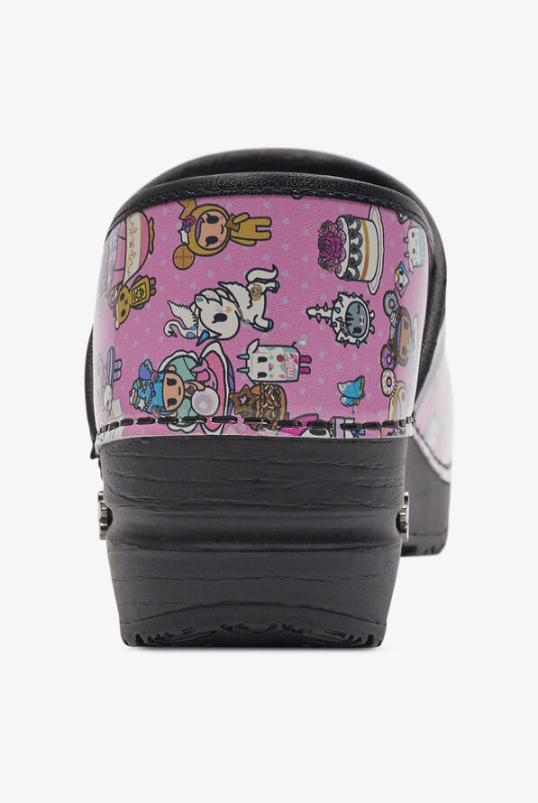 koi by Sanita Kawaii Women's Patent Leather Clog, Nursing Clogs