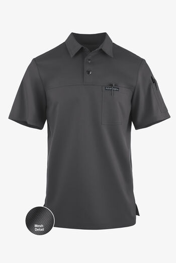 Advantage STRETCH Men's 3-Pocket Short Sleeve Polo with Back Air-Mesh Panels