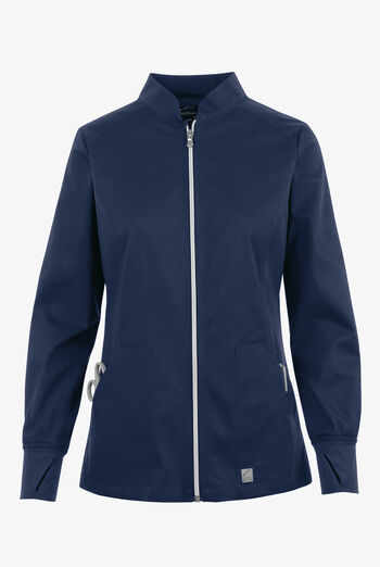 Butter-Soft STRETCH Women's 3-Pocket Zip Front Scrub Jacket