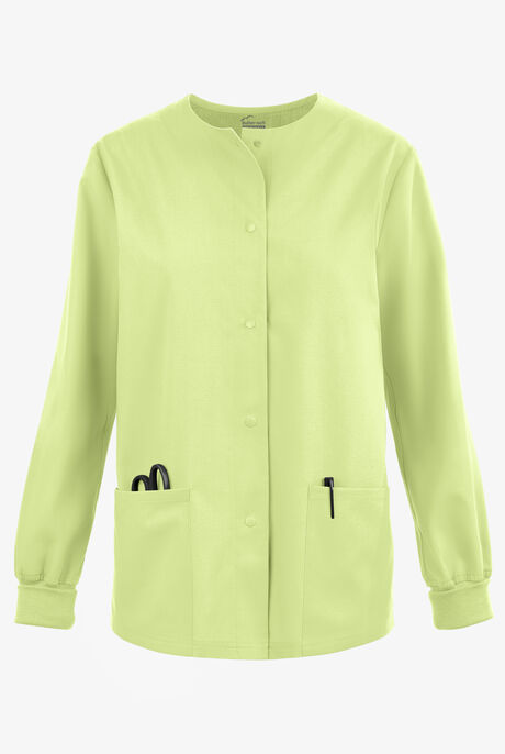 Butter-Soft Originals Women's 3-Pocket Warm-up Scrub Jacket