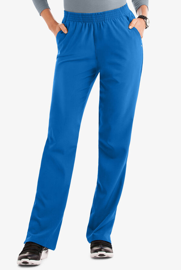 Pantalón médico Easy STRETCH Alana con 2 bolsillos para mujer - Royal - 1
