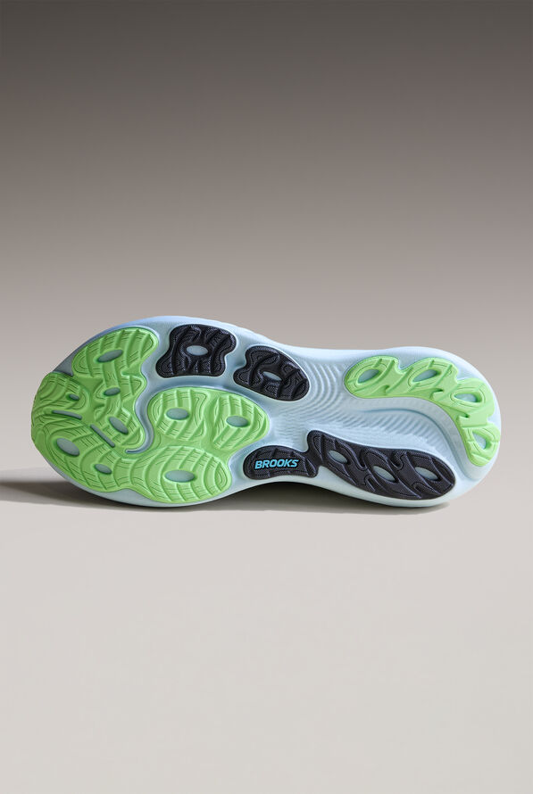 Brooks Men's Adrenaline GTS 25 Black/Ipanema/Mint Athletic Lace Up Shoes - null - 5