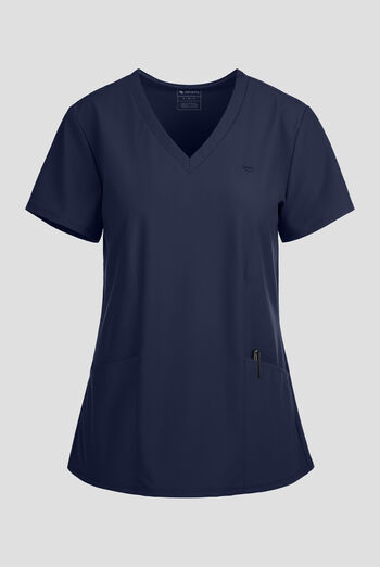 Blusa m&eacute;dica Infinity PURSUIT STRETCH con cuello en V y 2 bolsillos para mujer
