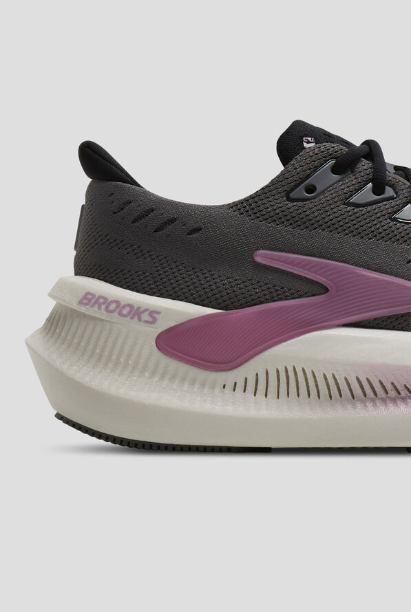 Brooks Women's Glycerin Max 2 Grey/Coconut/Metallic Athletic Lace Up Shoes - null - 4