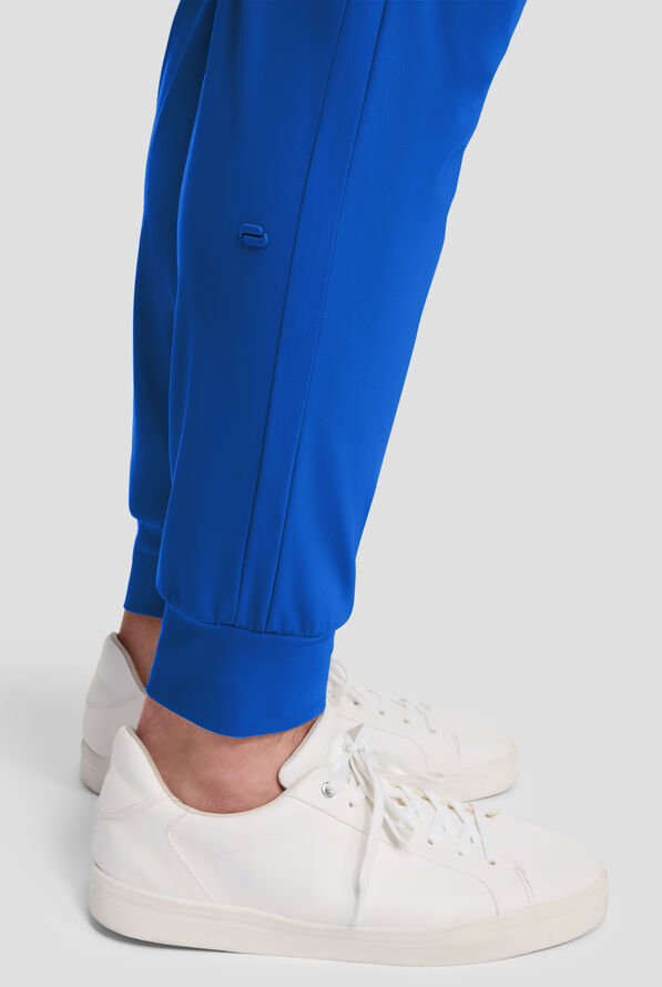 Pantal&oacute;n m&eacute;dico Infinity PURSUIT STRETCH estilo jogger con cord&oacute;n y 5 bolsillos para hombre - Royal - 4