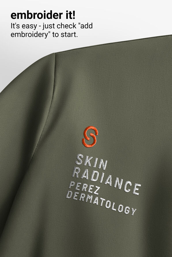 Dickies Forge Women's 2-Pocket Tuck-In V-Neck Scrub Top - Olive - 5