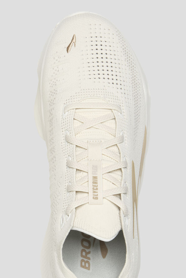 Brooks Men's Glycerin Flex Coconut/Starfish/Chateau Athletic Lace Up Shoes - null - 2