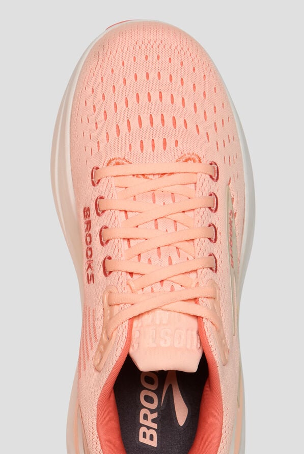 Brooks Women's Ghost Max 3 Peach/Sand/Coconut Athletic Lace Up Shoes - null - 2