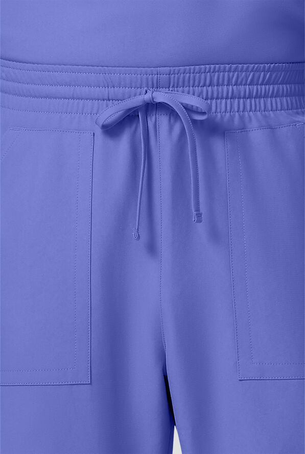 Pantal&oacute;n m&eacute;dico Cherokee Workwear Originals Ultra estilo jogger con cord&oacute;n y 4 bolsillos para hombre - Ceil Blue - 5