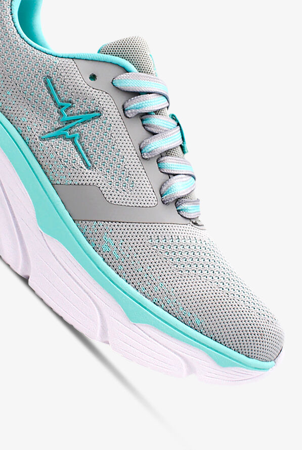 LaForst Extreme Comfort Beat Mint Heart Athletic Shoes, Nursing Shoes