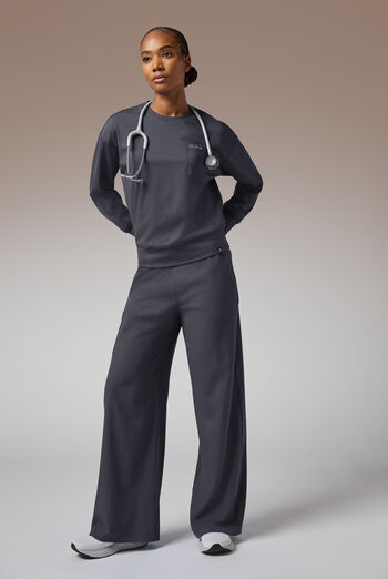 Hypothesis Omni Base Women's Knit Crew Neck Scrub Pullover