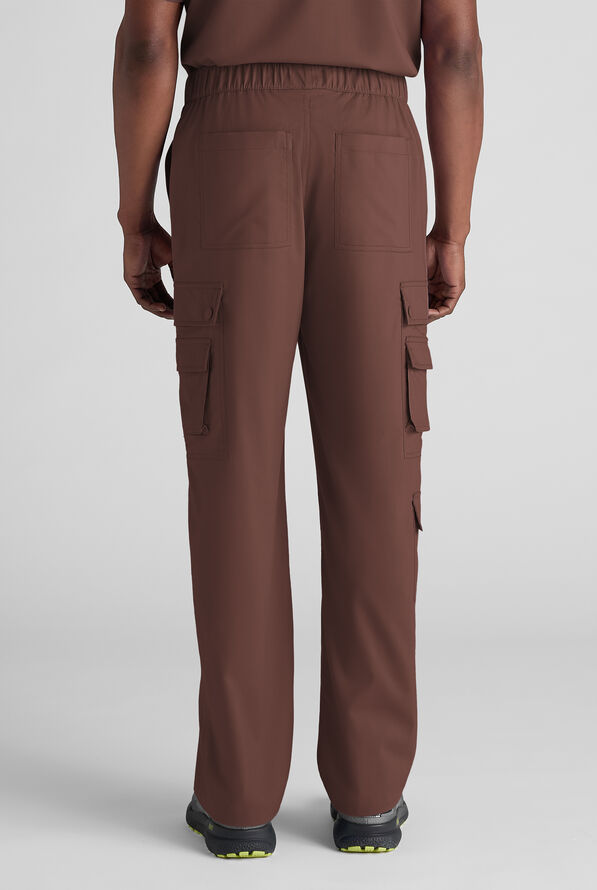 Pantalón médico UA Advantage STRETCH estilo cargo con 10 bolsillos para hombre - French Roast - 7