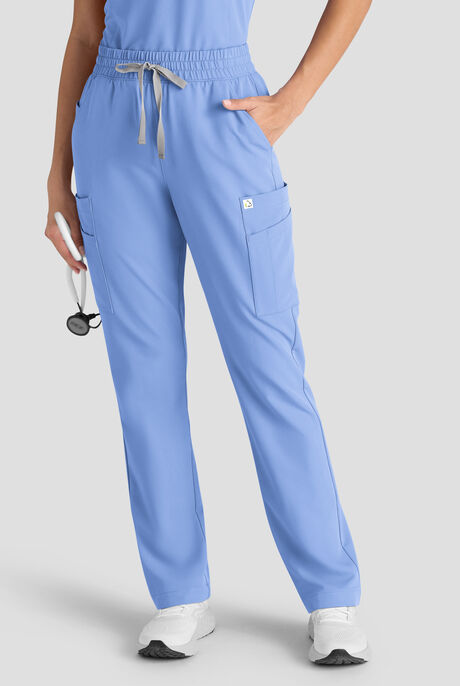 ReSurge Topaz Women's 11-Pocket Drawstring Scrub Pants