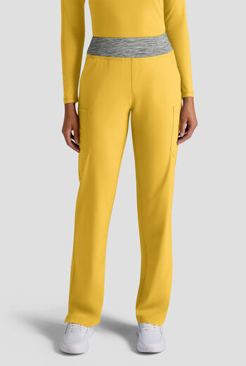 Butter-Soft STRETCH FLXTEK+ Women's 4-Pocket Knit Waistband Yoga Scrub Pants