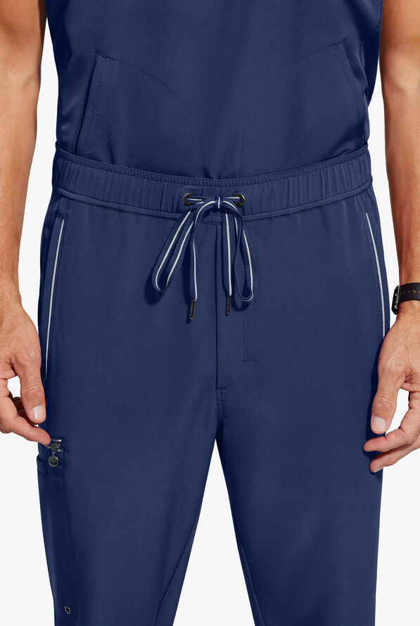 Pantal&oacute;n m&eacute;dico Healing Hands 360 Noah STRETCH con cintura elastizada y 7 bolsillos para mujer - Navy - 3