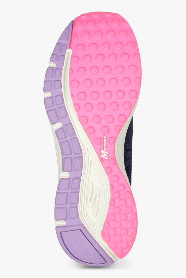 Skechers Performance Women's Go Run Consistent Fearsome Navy Multi  Athletic Lace Up Nursing Shoes - null - 6