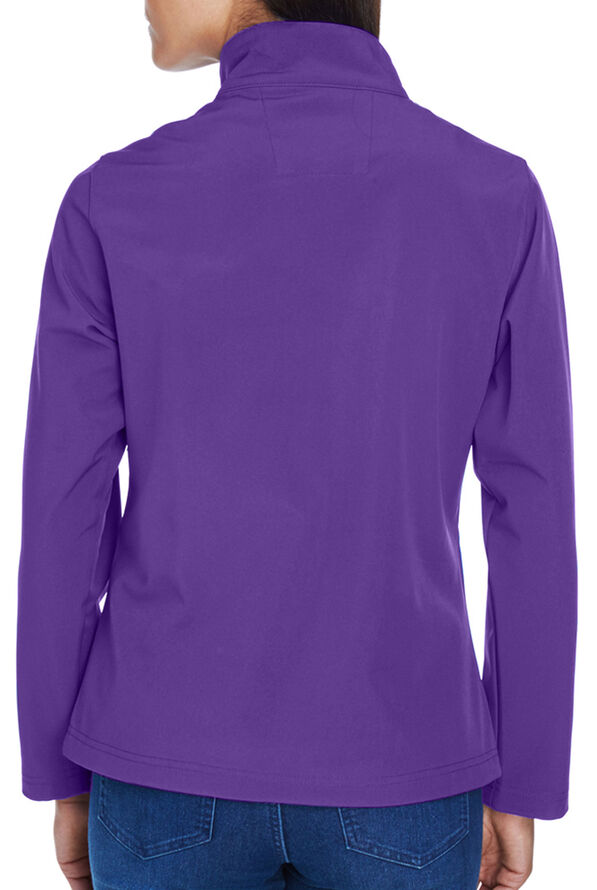 Team 365 Ladies' Leader Soft Shell Jacket - Sport Purple - 2