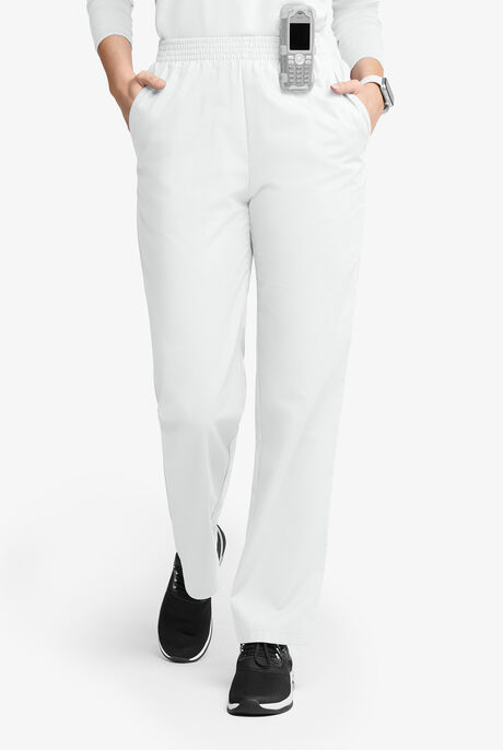 Butter-Soft Originals Women's 2-Pocket High Waisted Straight Leg Scrub Pants