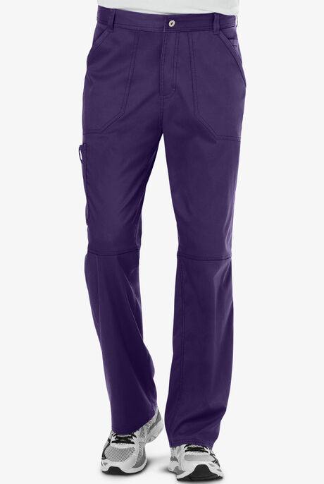 Cherokee Workwear Revolution Men's 7-Pocket STRETCH Cargo Scrub Pants