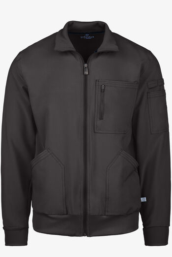 Infinity Men's 5-Pocket STRETCH Zip Front Scrub Jacket
