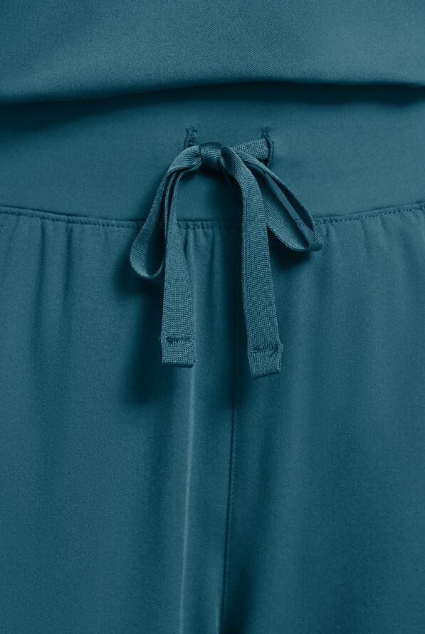 Hypothesis Women's Base 6-Pocket Jogger Scrub Pant - Caribbean Blue - 3