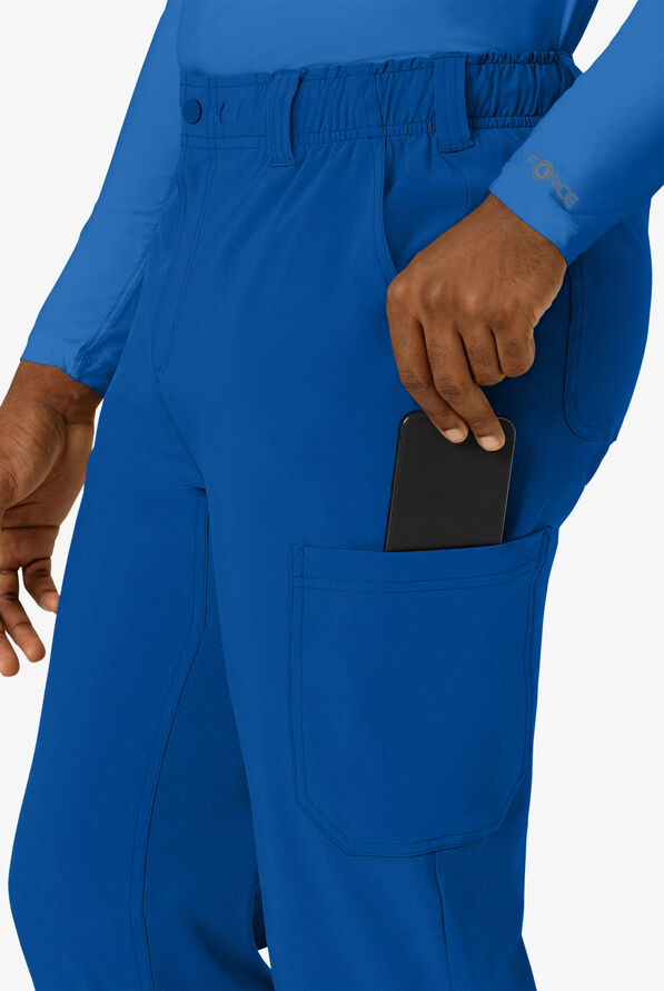 Carhartt Cross-Flex Men's 8-Pocket STRETCH Utility Cargo Scrub Pants - Royal - 2