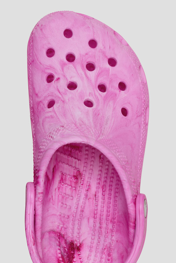 Crocs™ Womens Classic Pink Watercolor Marbled Clog - null - 2