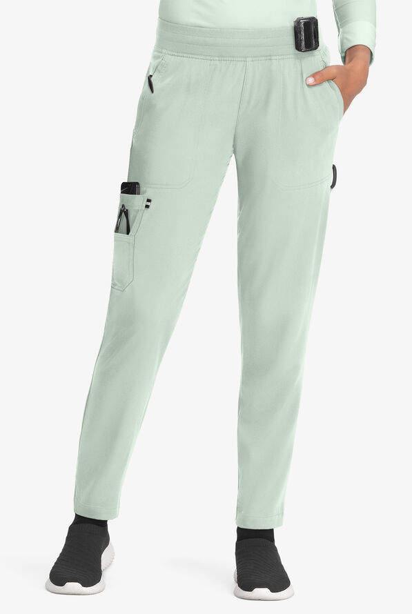 koi Next Gen Smart Daily Women's 8-Pocket STRETCH Jogger Scrub Pant - Sage - 1