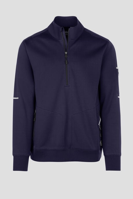 Carhartt Rugged Flex FLD & RSCU Men's 4-Pocket STRETCH Ripstop Half Zip Scrub Jacket